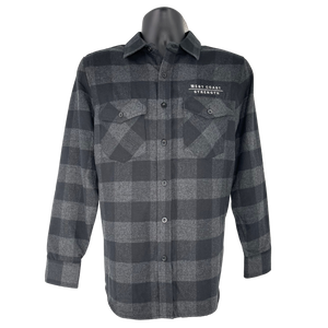 WCS Flannel Shirt - Charcoal/Black