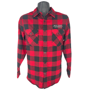 WCS Flannel Shirt - Red/Black